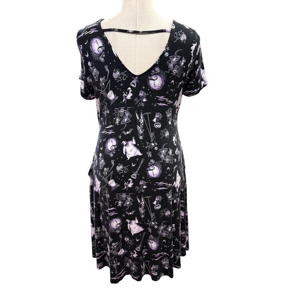 Torrid 1 Disney Nightmare Before Christmas Jack Super Soft Dress Goth 1X 14/16 - Picture 4 of 4